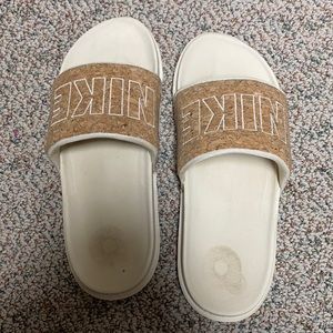 Corked Nike sandals